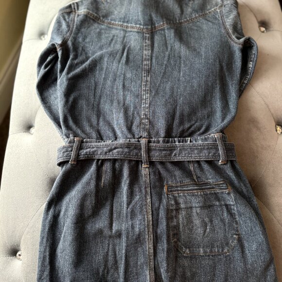 Blue Jean Jumpsuit, relax fit size medium - Picture 4 of 6